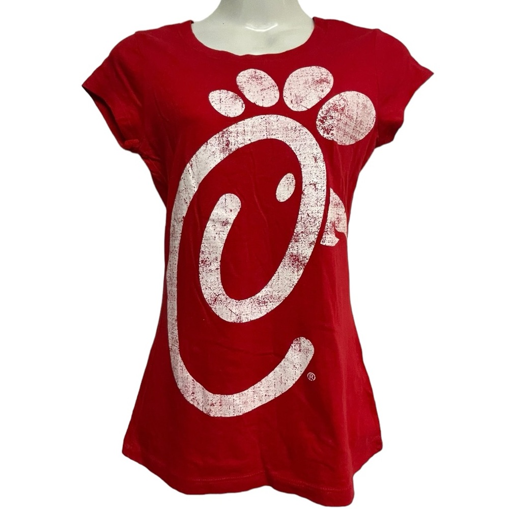 CHICK-FIL-A Graphic T-Shirt Red Women’s Size Small